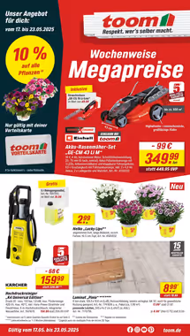 toom Baumarkt Prospekt (ab 17.05.2025) zum Blättern