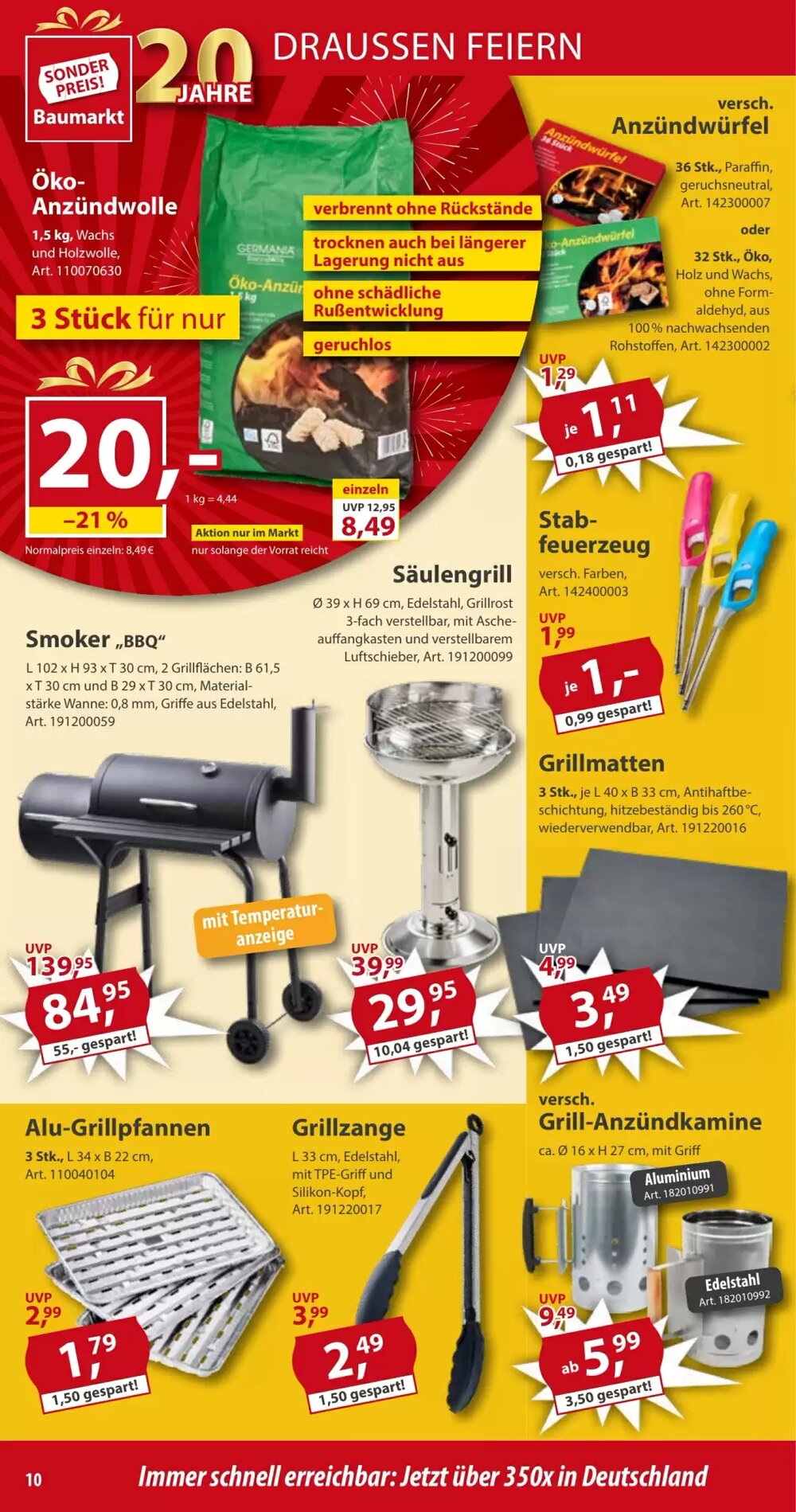 Sonderpreis Baumarkt Prospekt (ab 17.05.2025) zum Blättern - Seite 10
