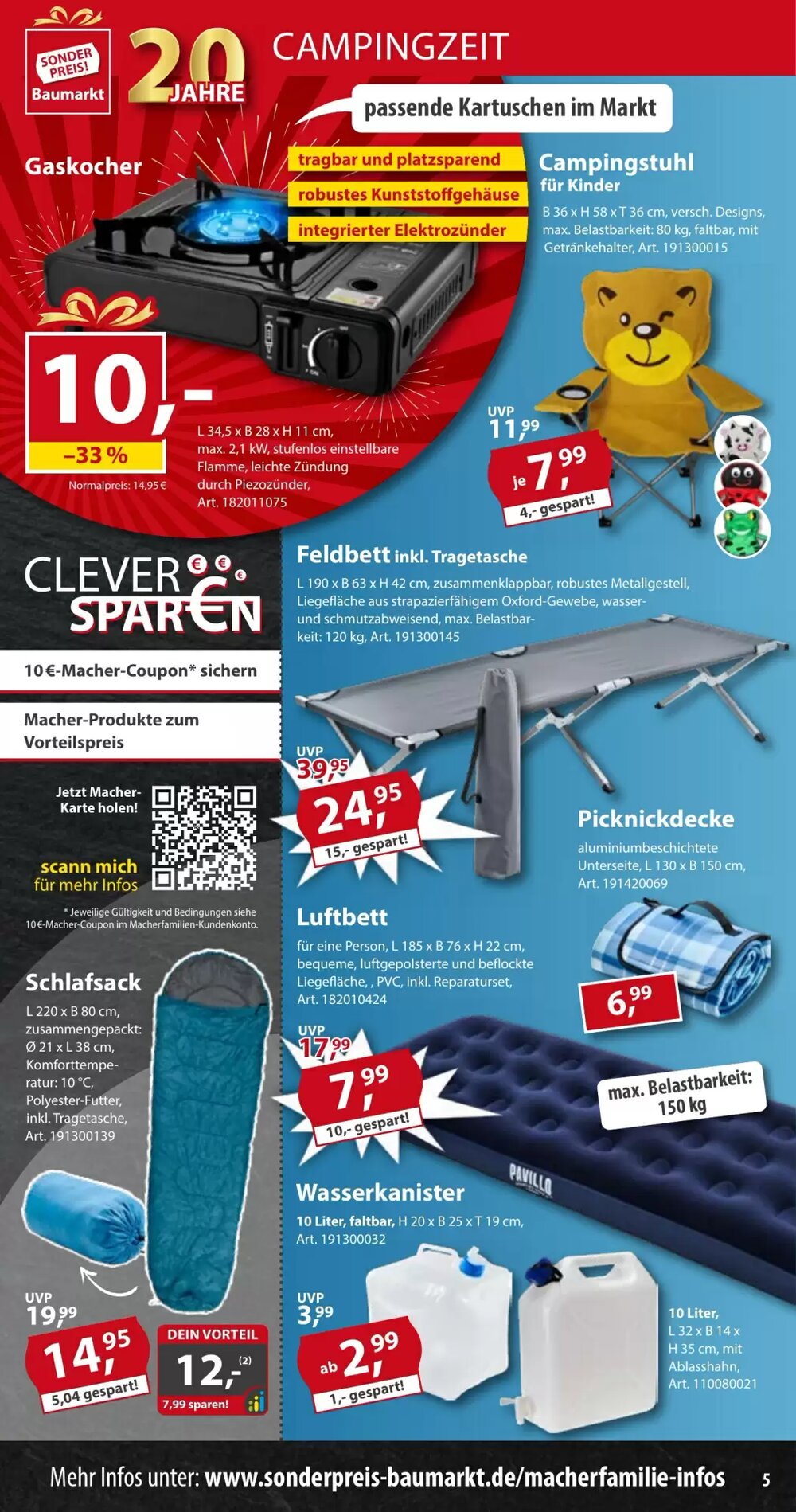 Sonderpreis Baumarkt Prospekt (ab 17.05.2025) zum Blättern - Seite 5