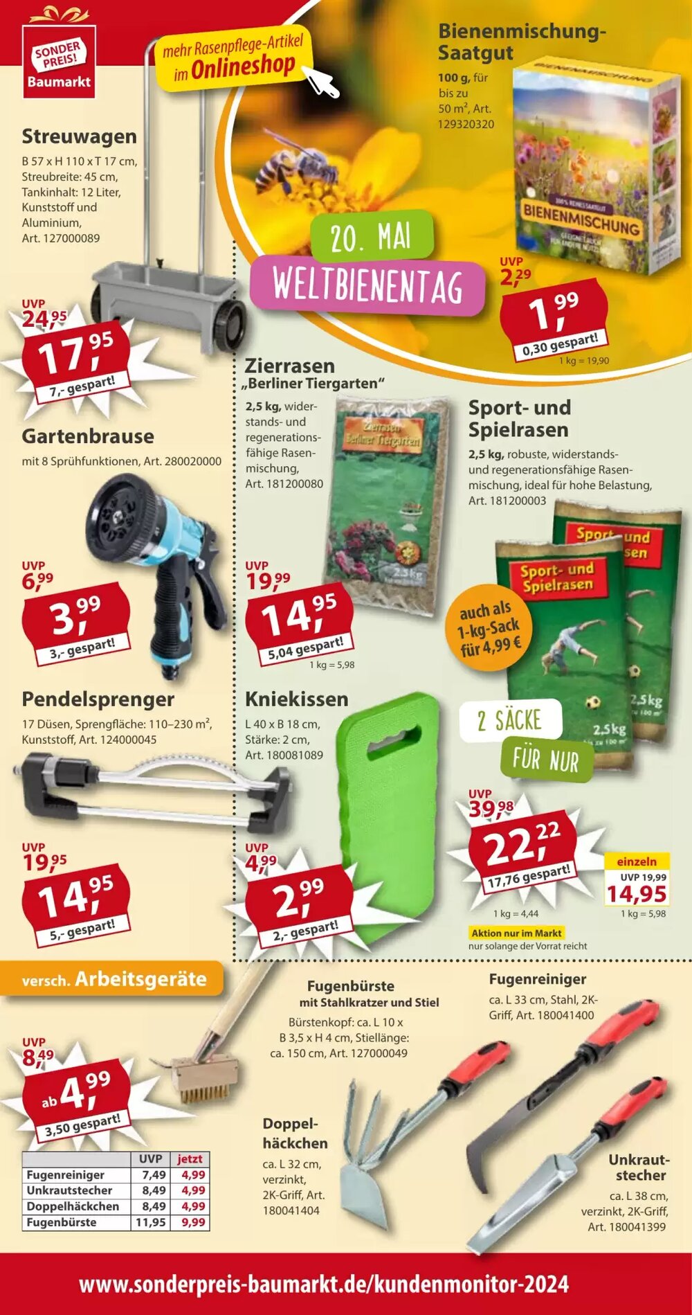 Sonderpreis Baumarkt Prospekt (ab 17.05.2025) zum Blättern - Seite 7