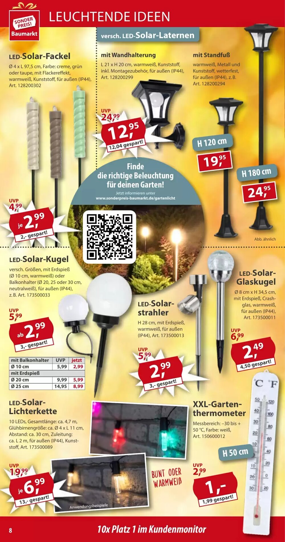 Sonderpreis Baumarkt Prospekt (ab 17.05.2025) zum Blättern - Seite 8