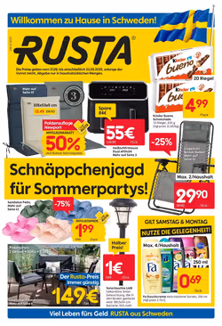 Rusta Prospekt (ab 17.05.2025) zum Blättern