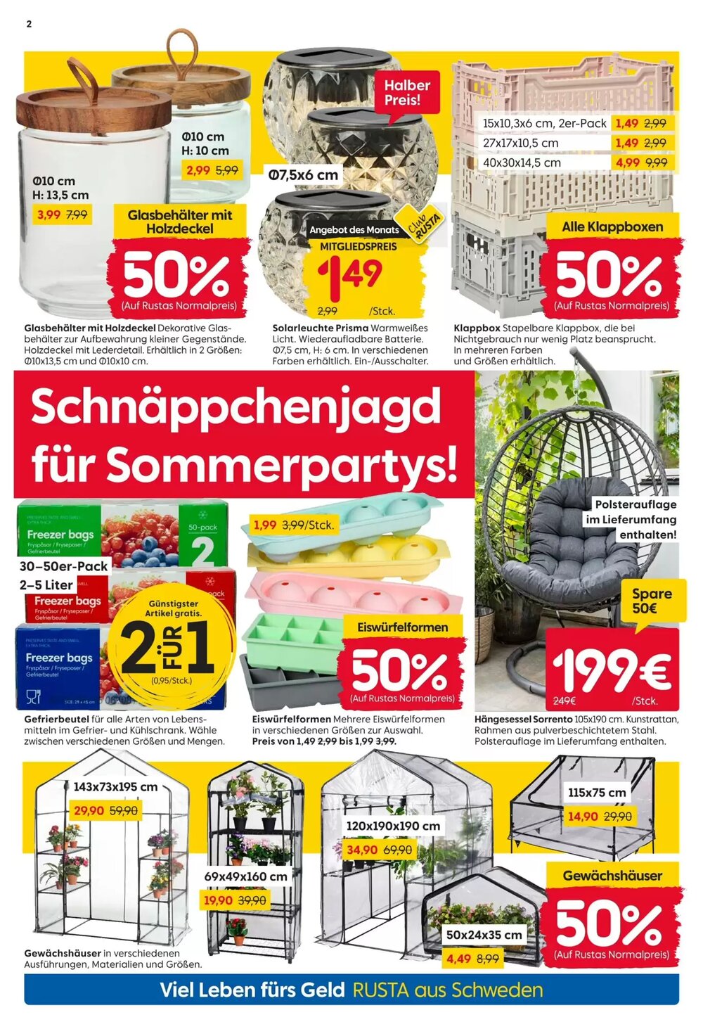 Rusta Prospekt (ab 17.05.2025) zum Blättern - Seite 2