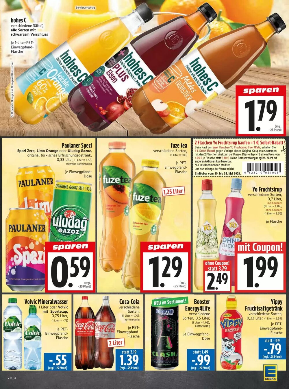 EDEKA Hahner Prospekt (ab 18.05.2025) zum Blättern - Seite 15