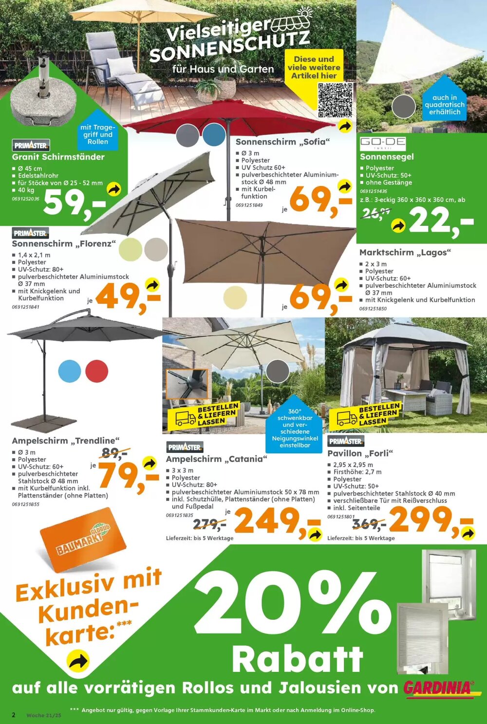 Globus Baumarkt Prospekt (ab 18.05.2025) zum Blättern - Seite 2