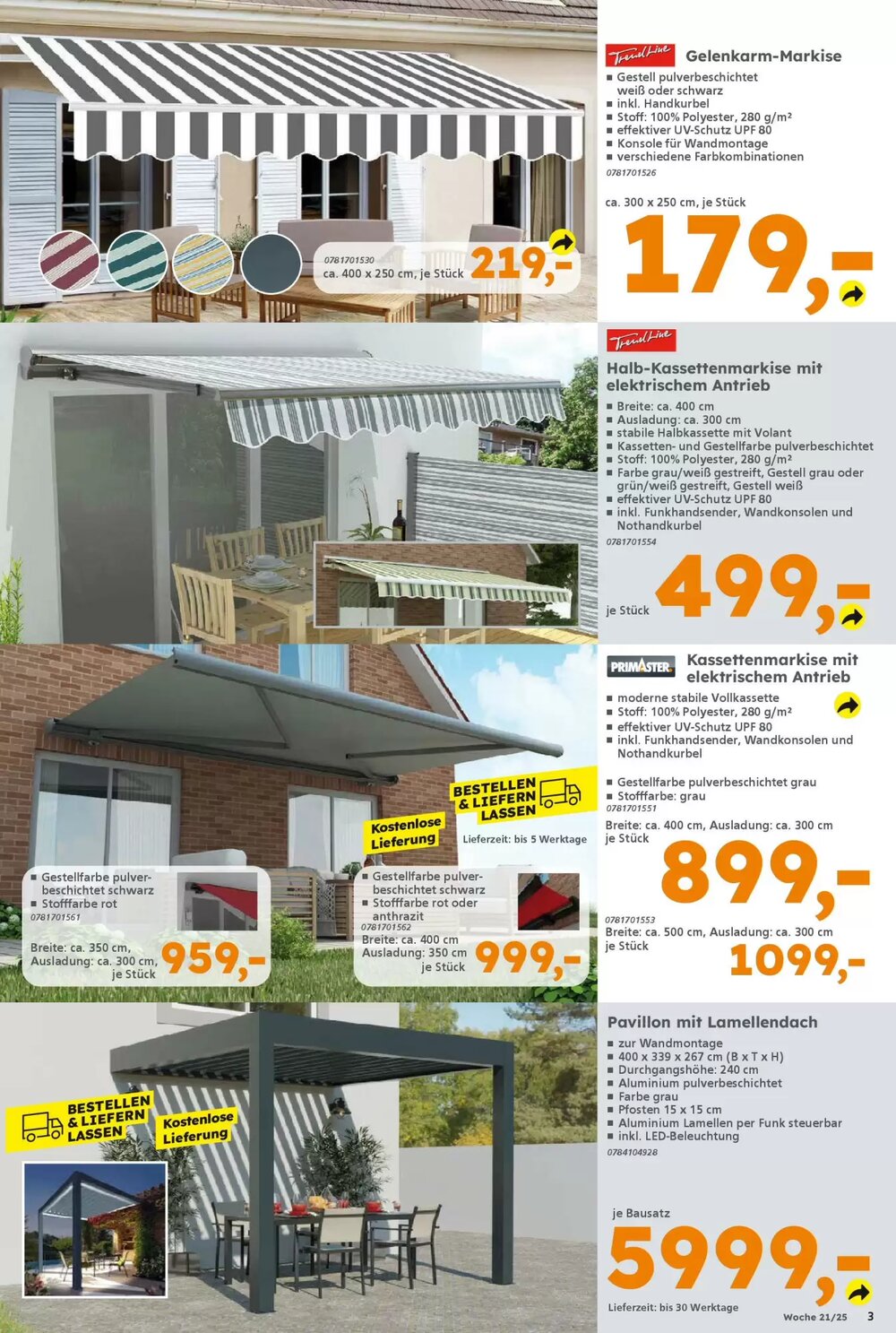 Globus Baumarkt Prospekt (ab 18.05.2025) zum Blättern - Seite 3