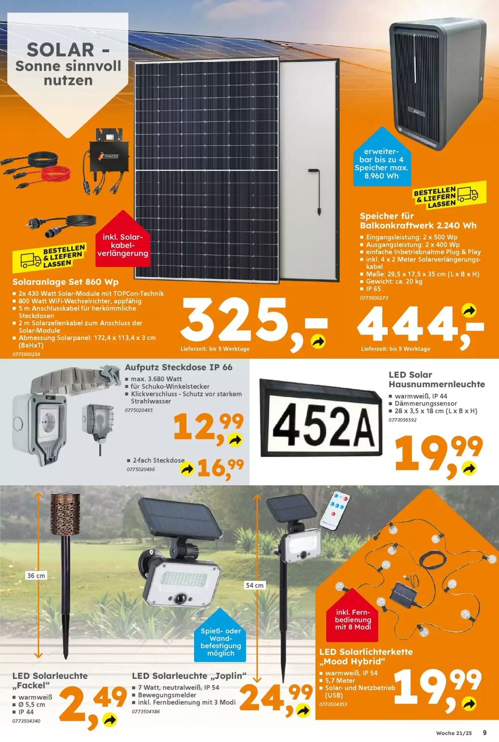 Globus Baumarkt Prospekt (ab 18.05.2025) zum Blättern - Seite 9