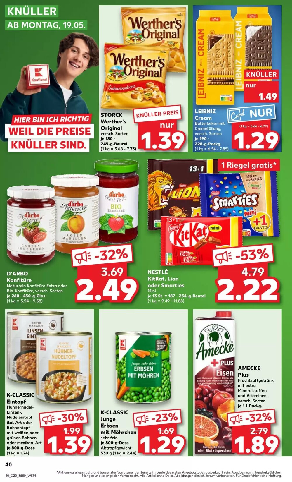 Kaufland Prospekt (ab 18.05.2025) zum Blättern - Seite 1