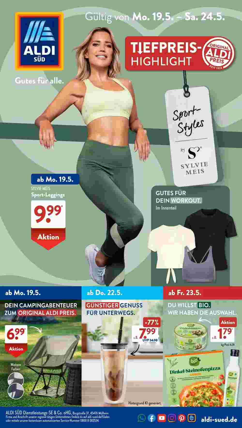Aldi Süd Prospekt (ab 19.05.2025) zum Blättern - Seite 1