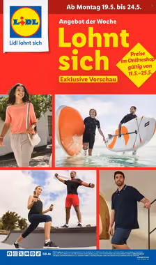 Lidl Prospekt (ab 19.05.2025) zum Blättern