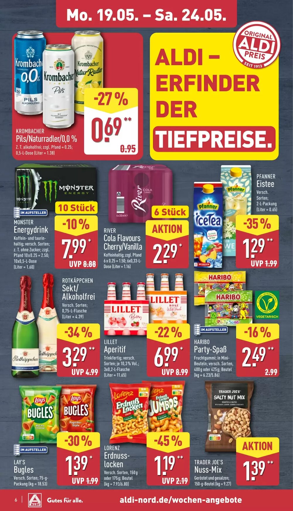 Aldi Nord Prospekt (ab 19.05.2025) zum Blättern - Seite 10