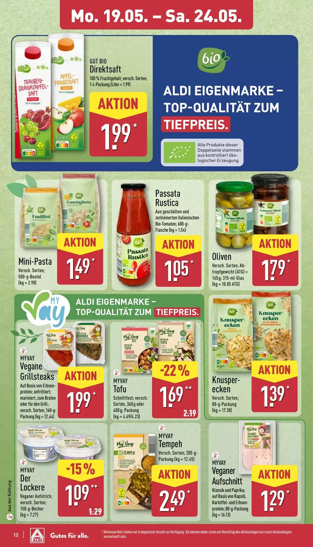 Aldi Nord Prospekt (ab 19.05.2025) zum Blättern - Seite 14