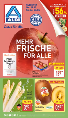 Aldi Nord Prospekt (ab 19.05.2025) zum Blättern