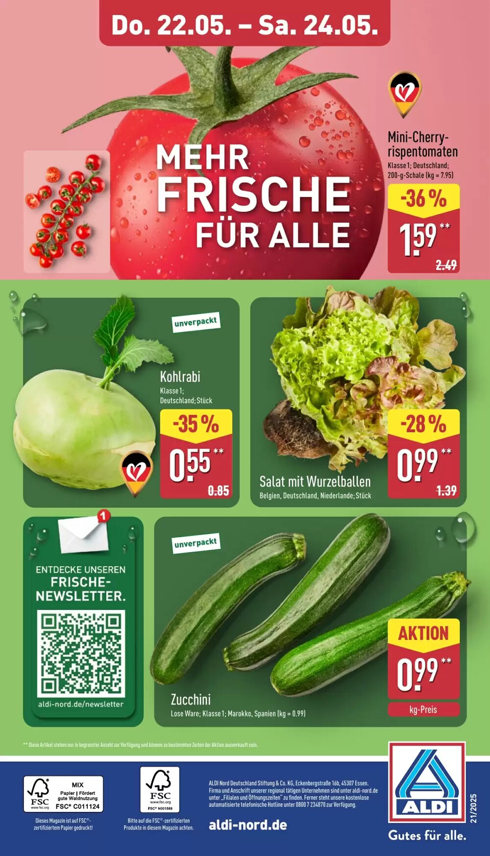 Aldi Nord Prospekt (ab 19.05.2025) zum Blättern - Seite 4