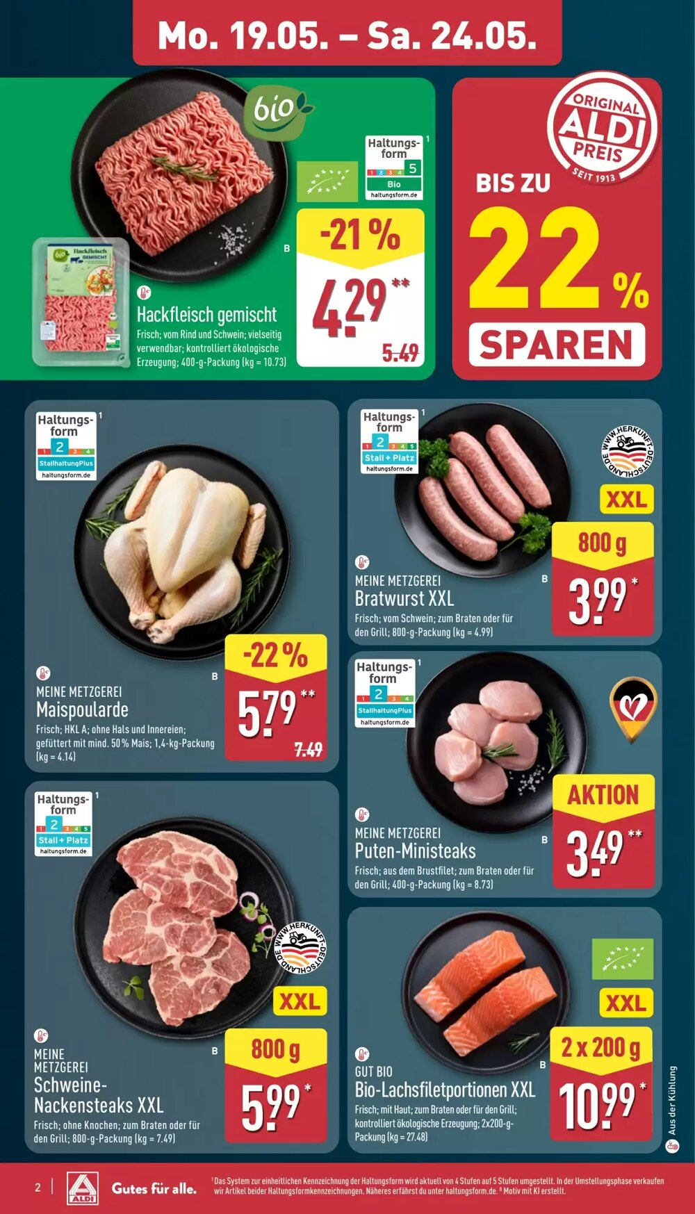 Aldi Nord Prospekt (ab 19.05.2025) zum Blättern - Seite 6