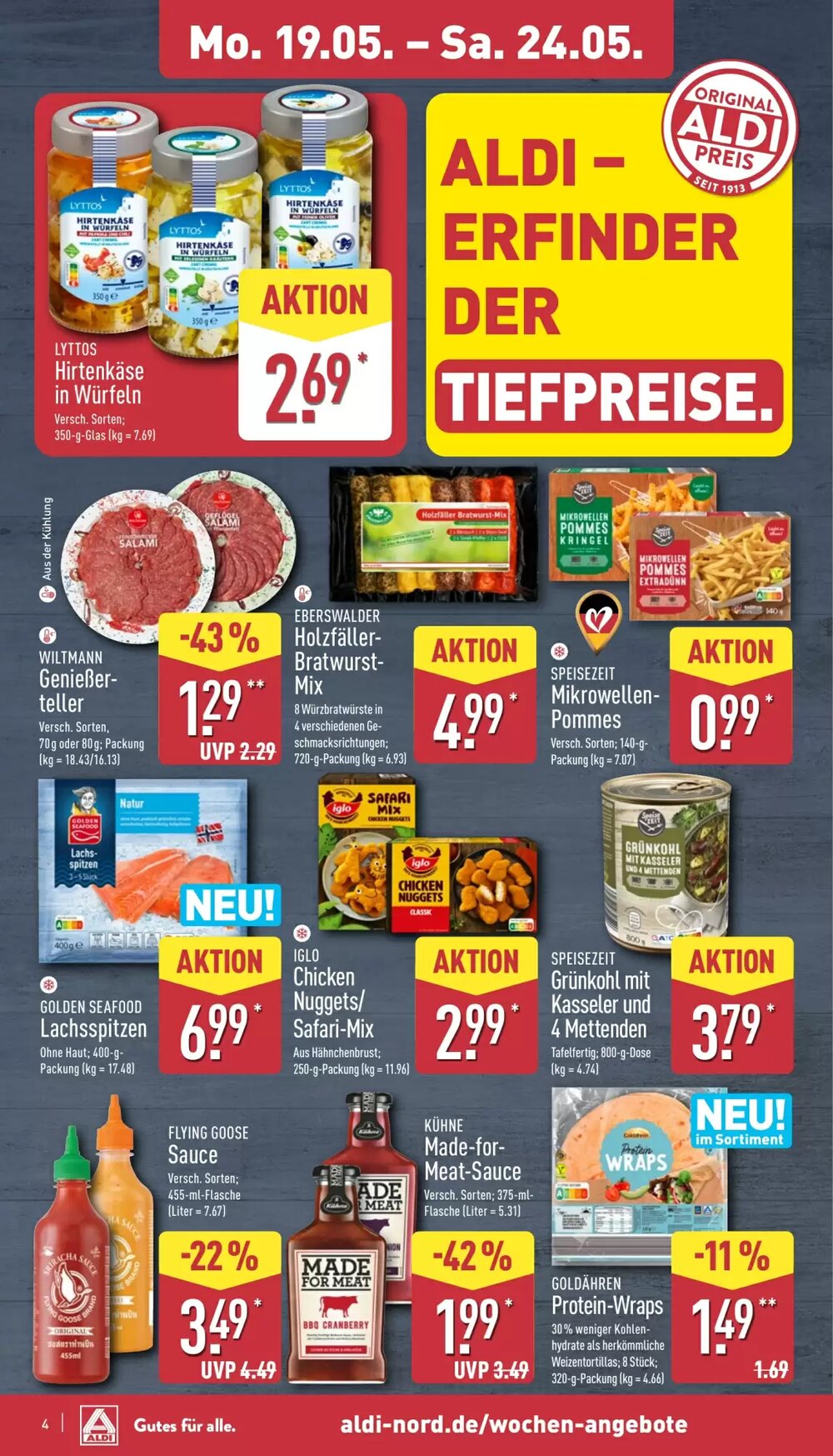 Aldi Nord Prospekt (ab 19.05.2025) zum Blättern - Seite 8
