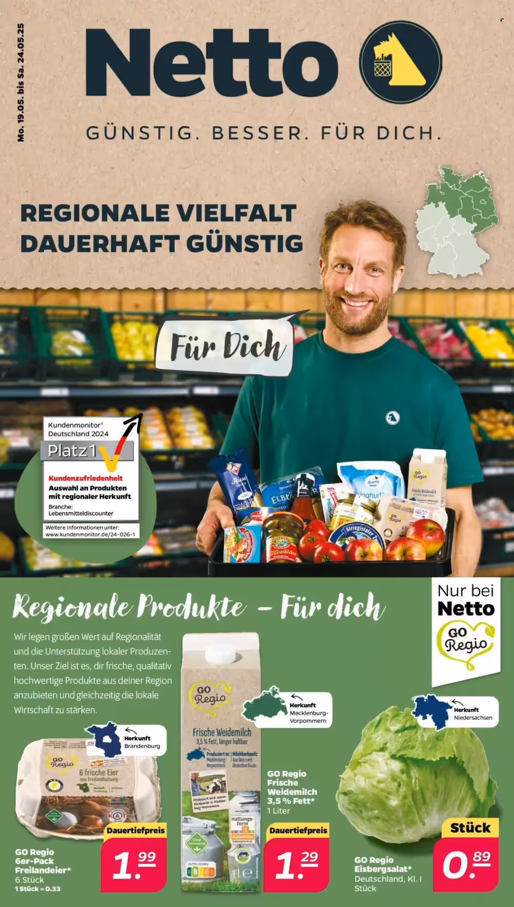NETTO Prospekt (ab 19.05.2025) zum Blättern - Seite 1