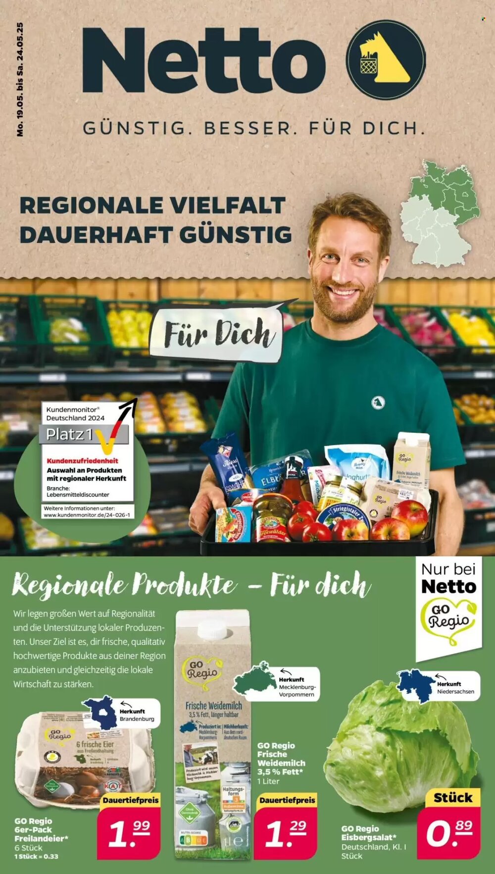 NETTO Prospekt (ab 19.05.2025) zum Blättern - Seite 1