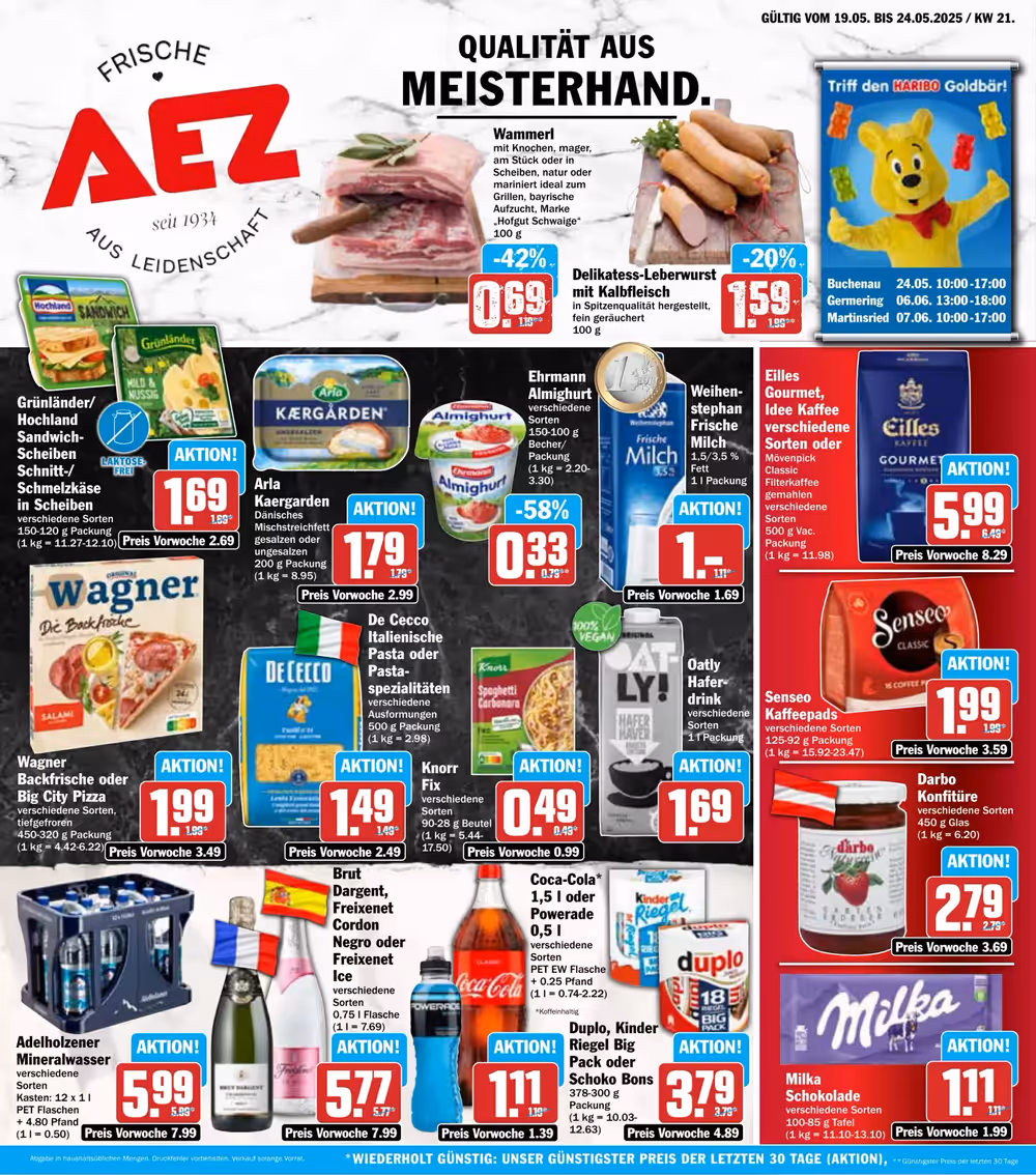 AEZ Prospekt (ab 19.05.2025) zum Blättern - Seite 1
