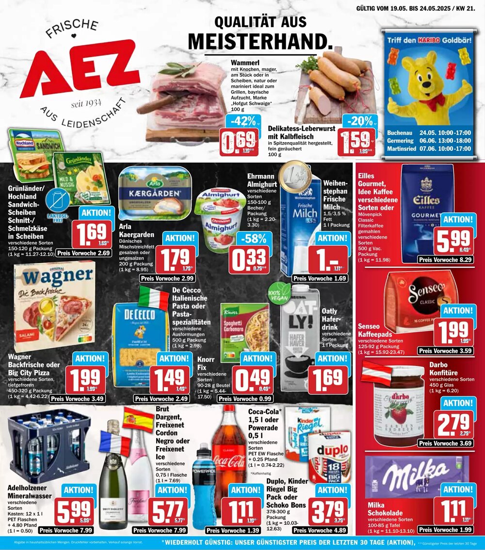 AEZ Prospekt (ab 19.05.2025) zum Blättern - Seite 1