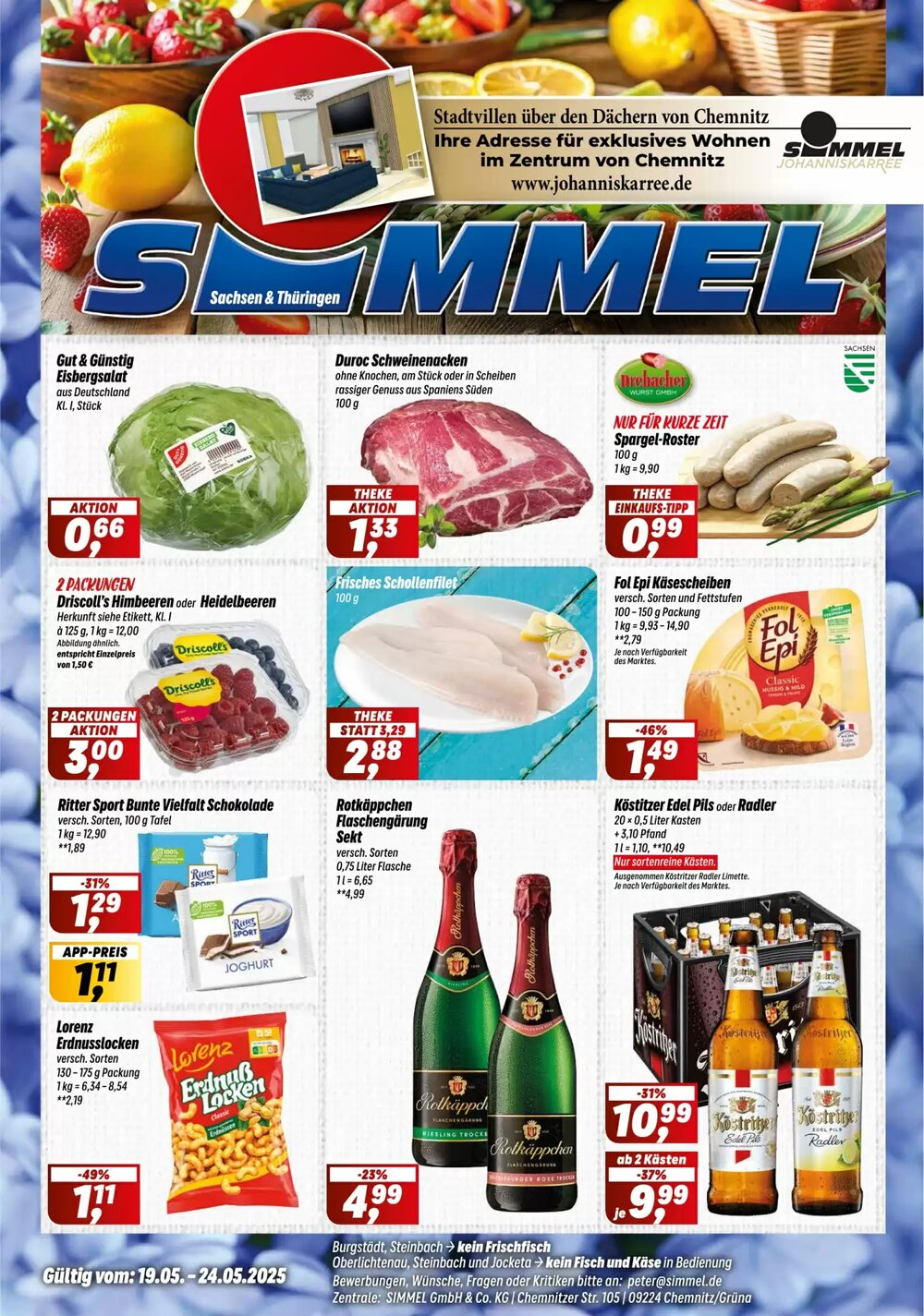 Simmel Prospekt (ab 19.05.2025) zum Blättern - Seite 1