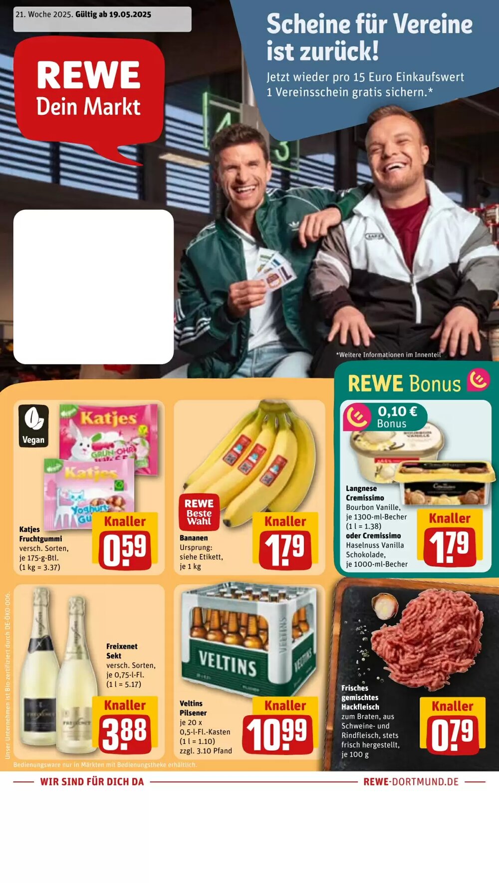 REWE Prospekt (ab 19.05.2025) zum Blättern - Seite 1