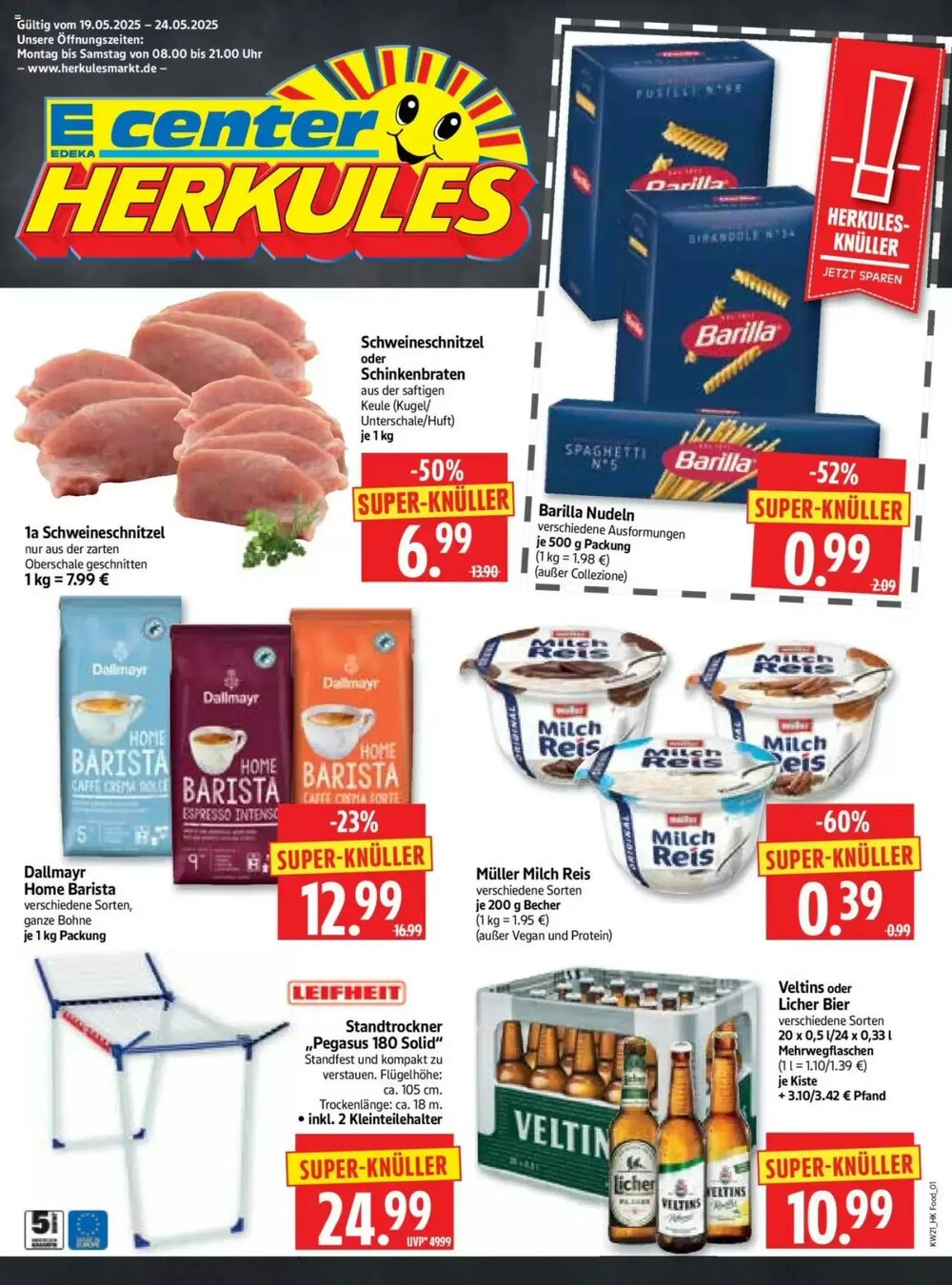 Edeka Herkules Prospekt (ab 19.05.2025) zum Blättern - Seite 1