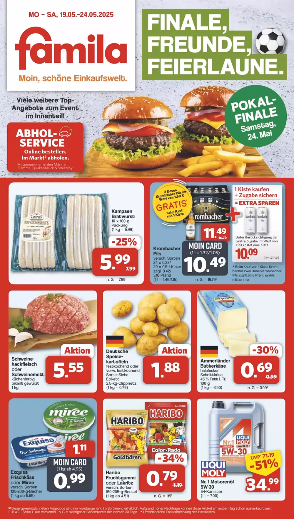 Famila Nord West Prospekt (ab 19.05.2025) zum Blättern - Seite 1