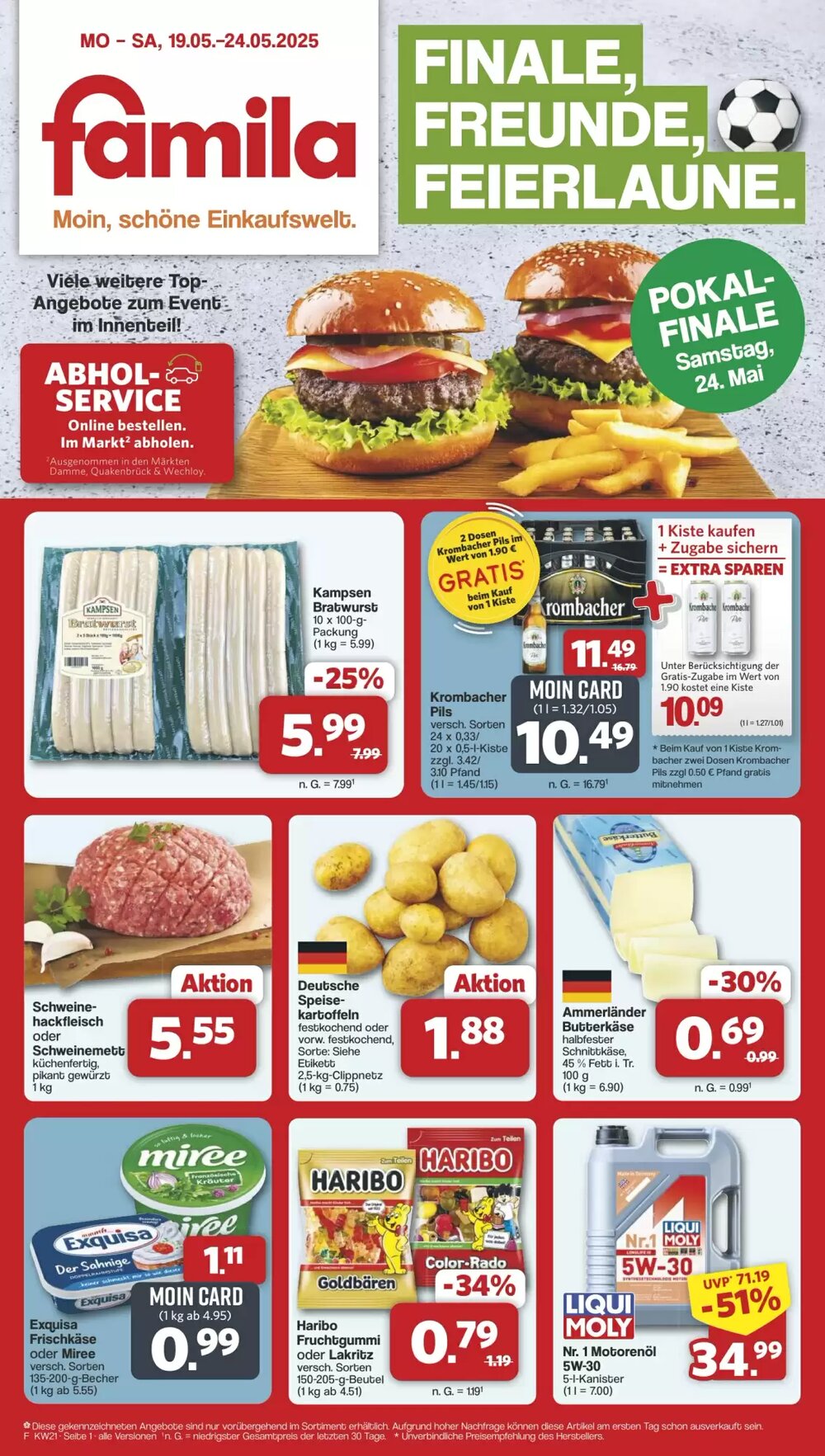 Famila Nord West Prospekt (ab 19.05.2025) zum Blättern - Seite 1