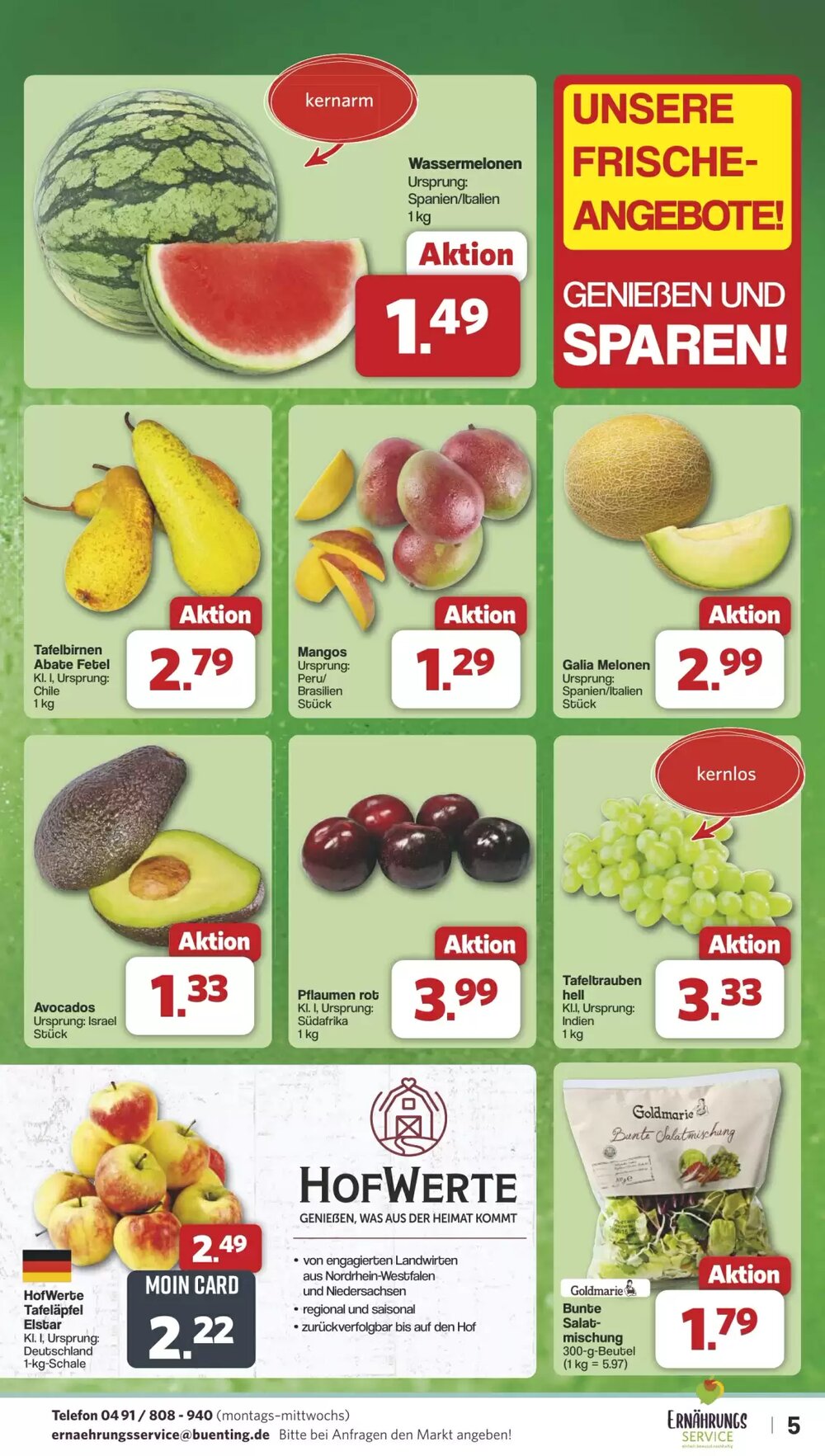 Famila Nord West Prospekt (ab 19.05.2025) zum Blättern - Seite 5