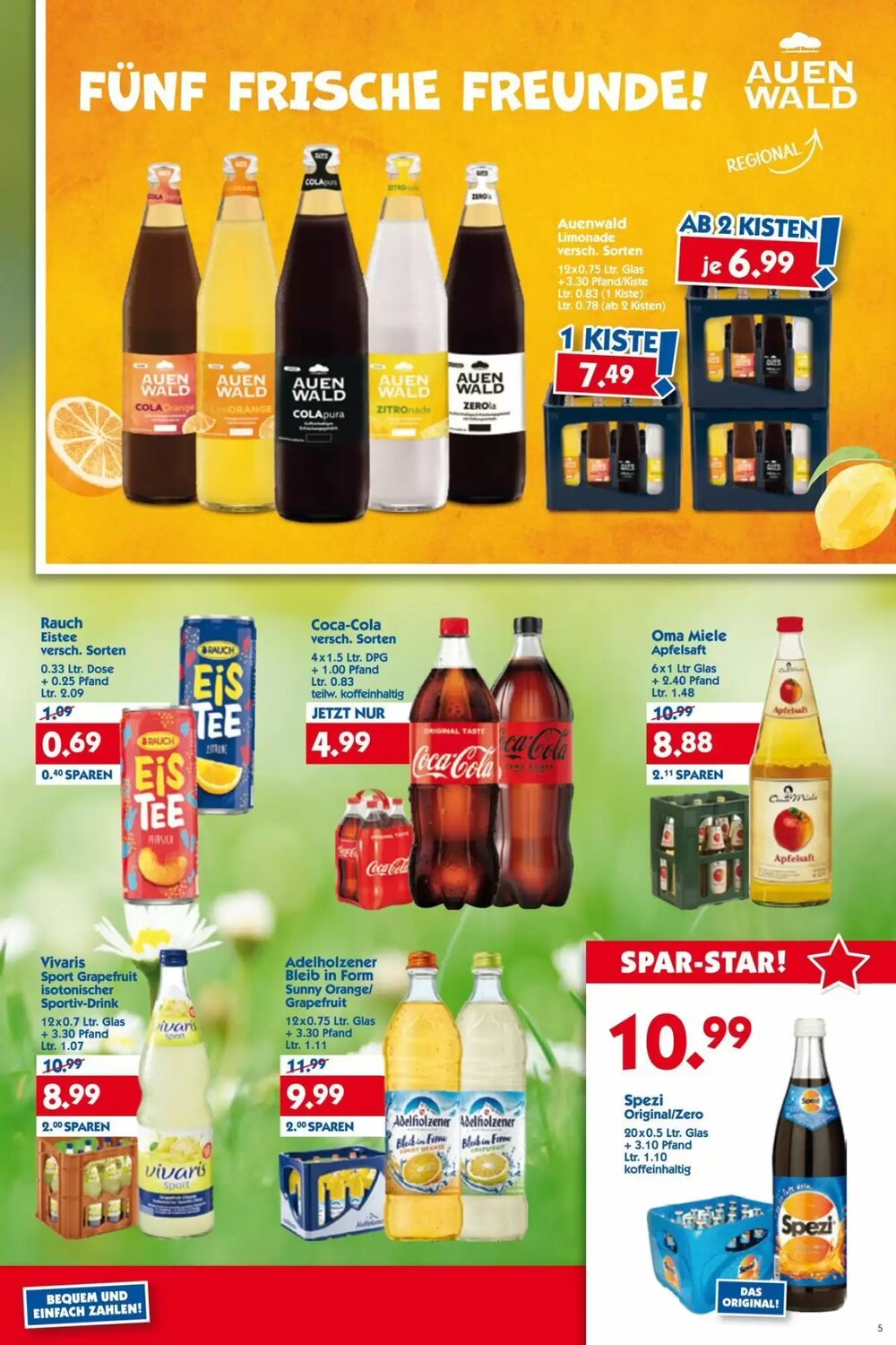 Hol'ab Getränkemarkt Prospekt (ab 19.05.2025) zum Blättern - Seite 5