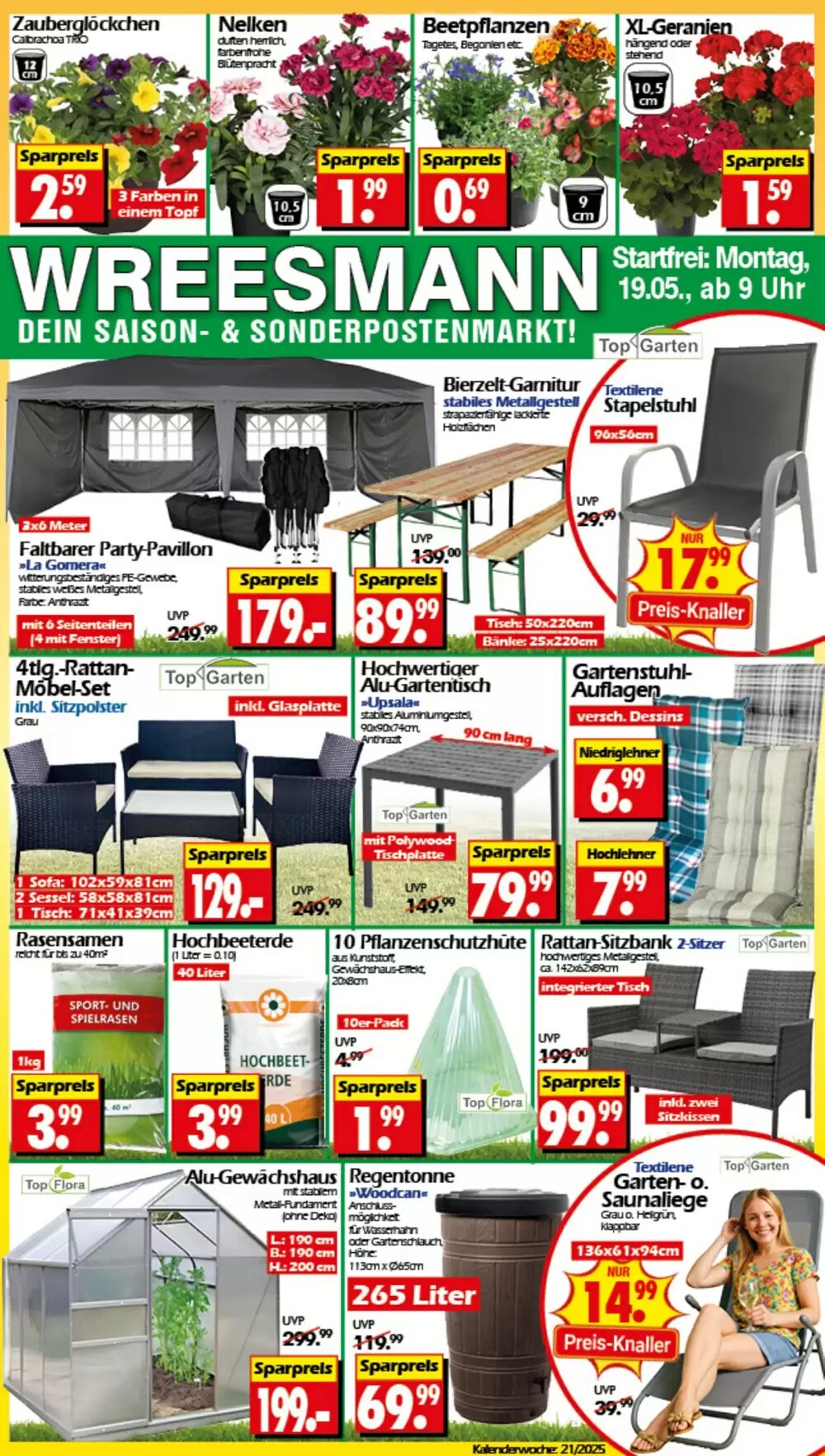 Wreesmann Prospekt (ab 19.05.2025) zum Blättern - Seite 1