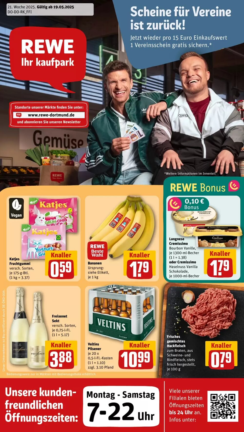 REWE Kaufpark Prospekt (ab 19.05.2025) zum Blättern - Seite 1