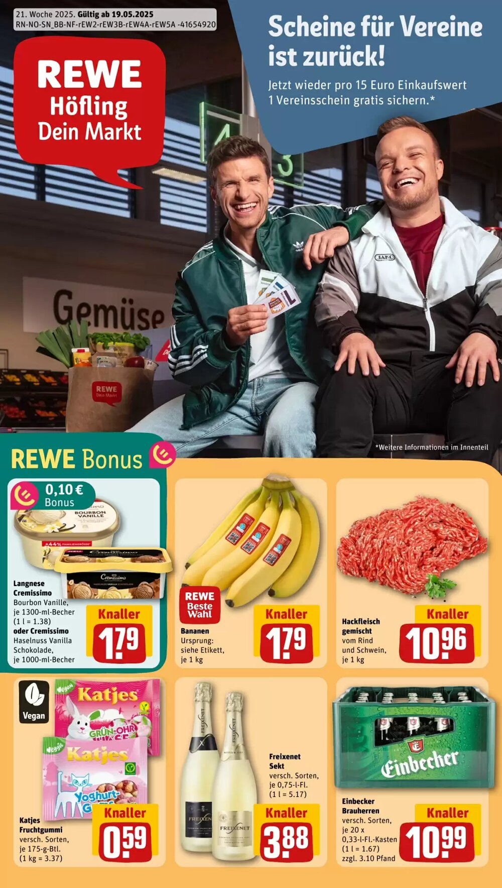 REWE Center Prospekt (ab 19.05.2025) zum Blättern - Seite 1