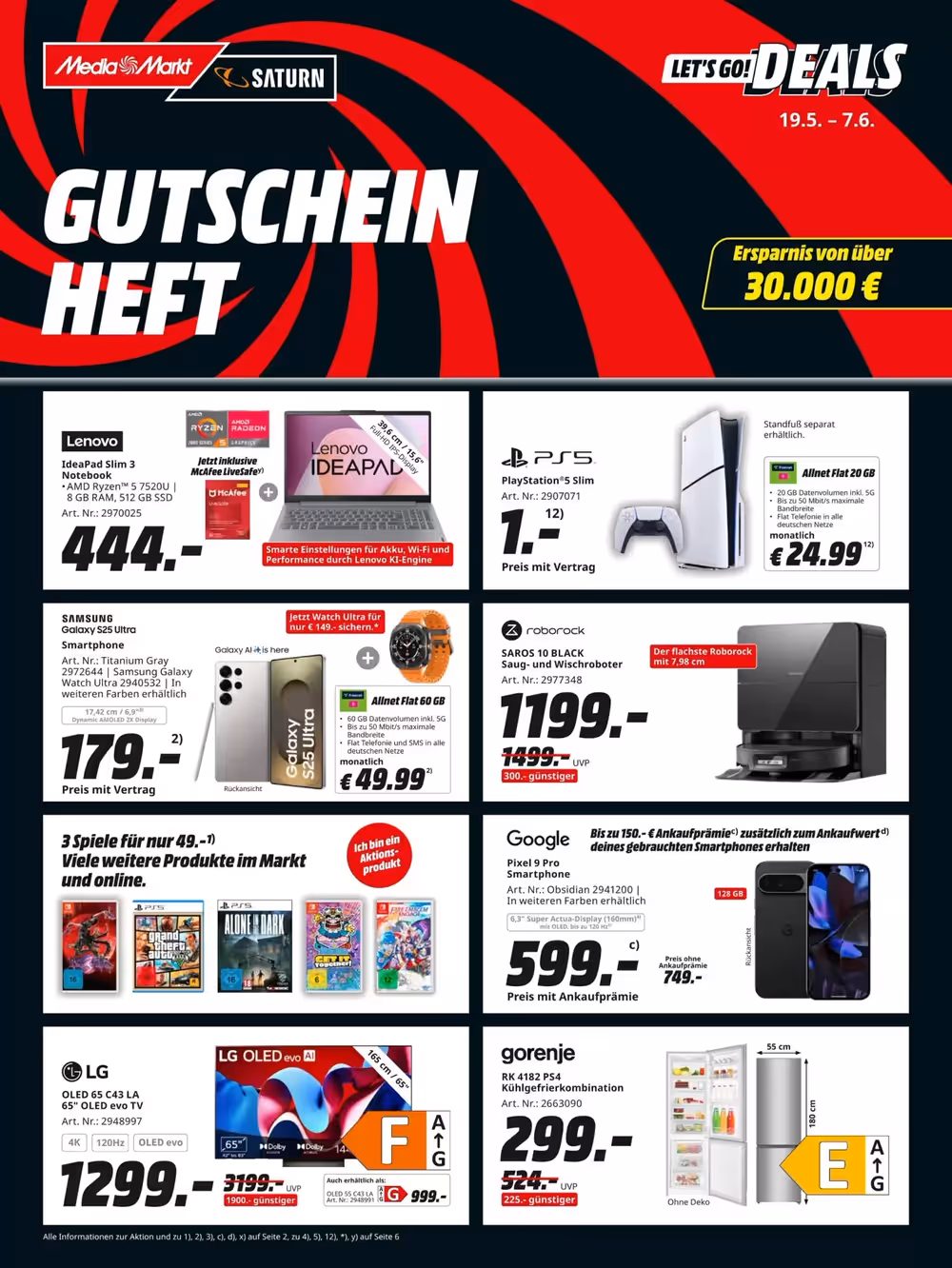 MediaMarkt Prospekt (ab 19.05.2025) zum Blättern - Seite 1