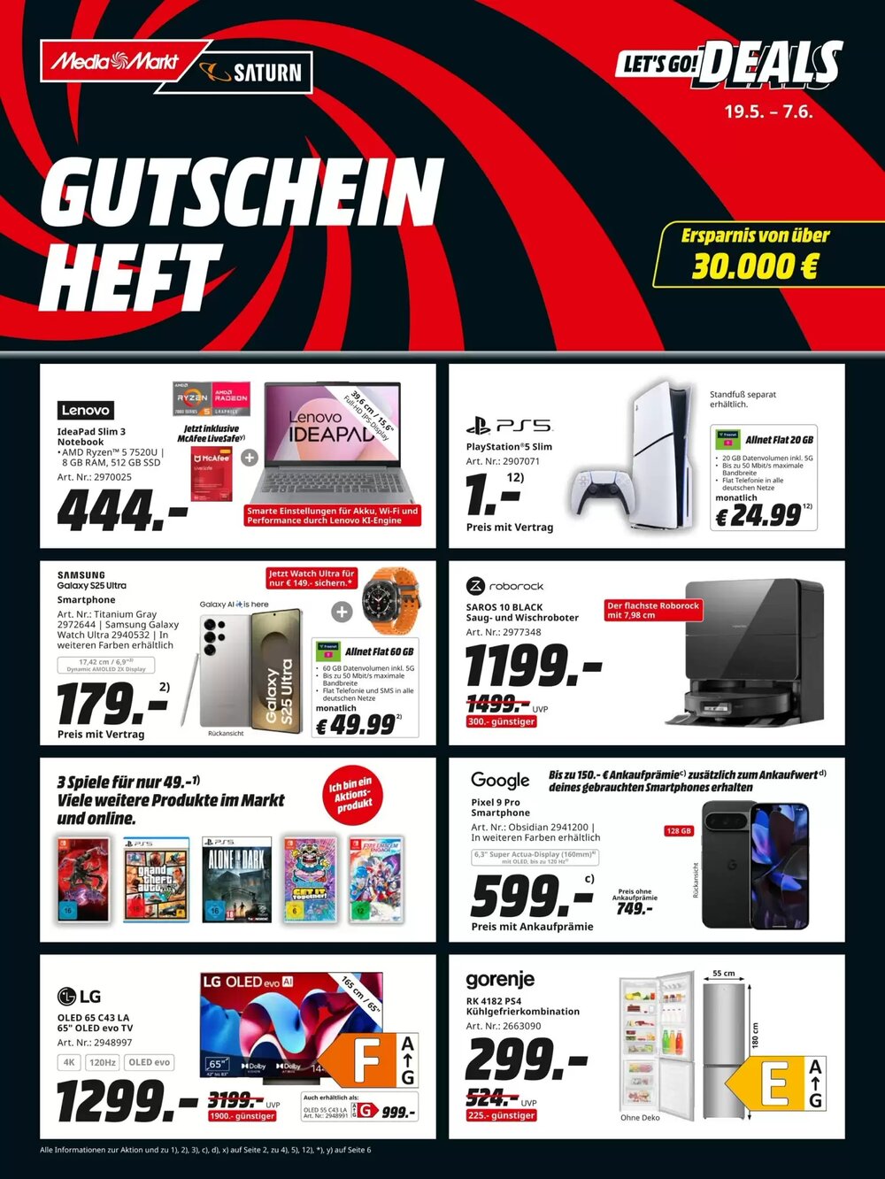 MediaMarkt Prospekt (ab 19.05.2025) zum Blättern - Seite 1