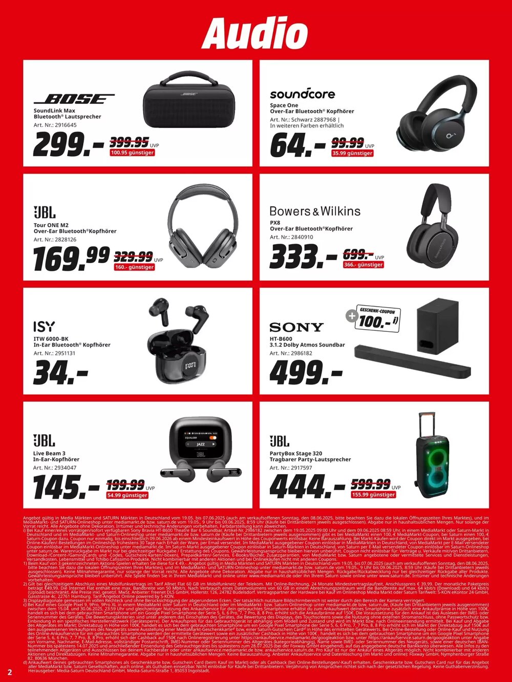 MediaMarkt Prospekt (ab 19.05.2025) zum Blättern - Seite 2