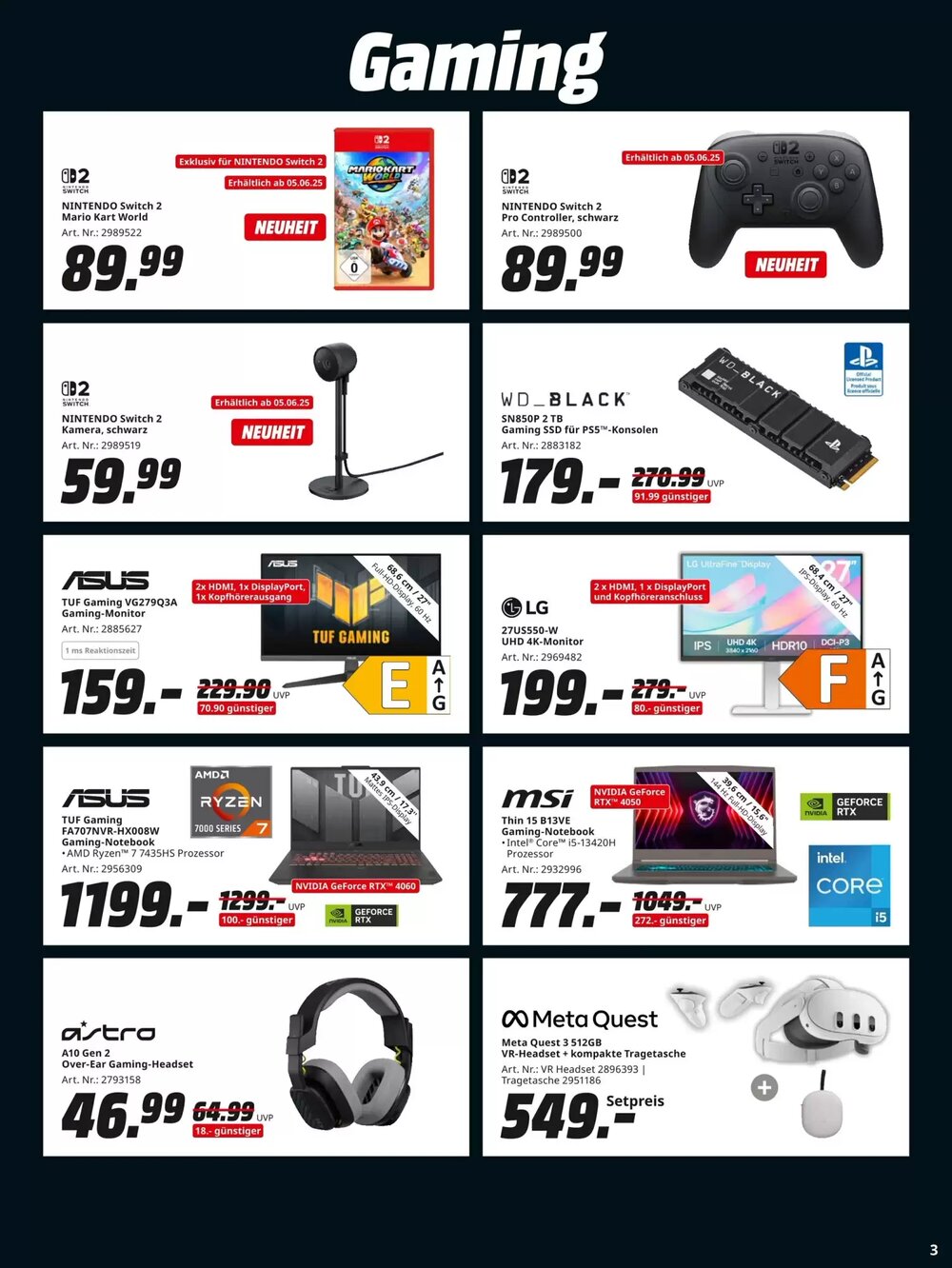 MediaMarkt Prospekt (ab 19.05.2025) zum Blättern - Seite 3