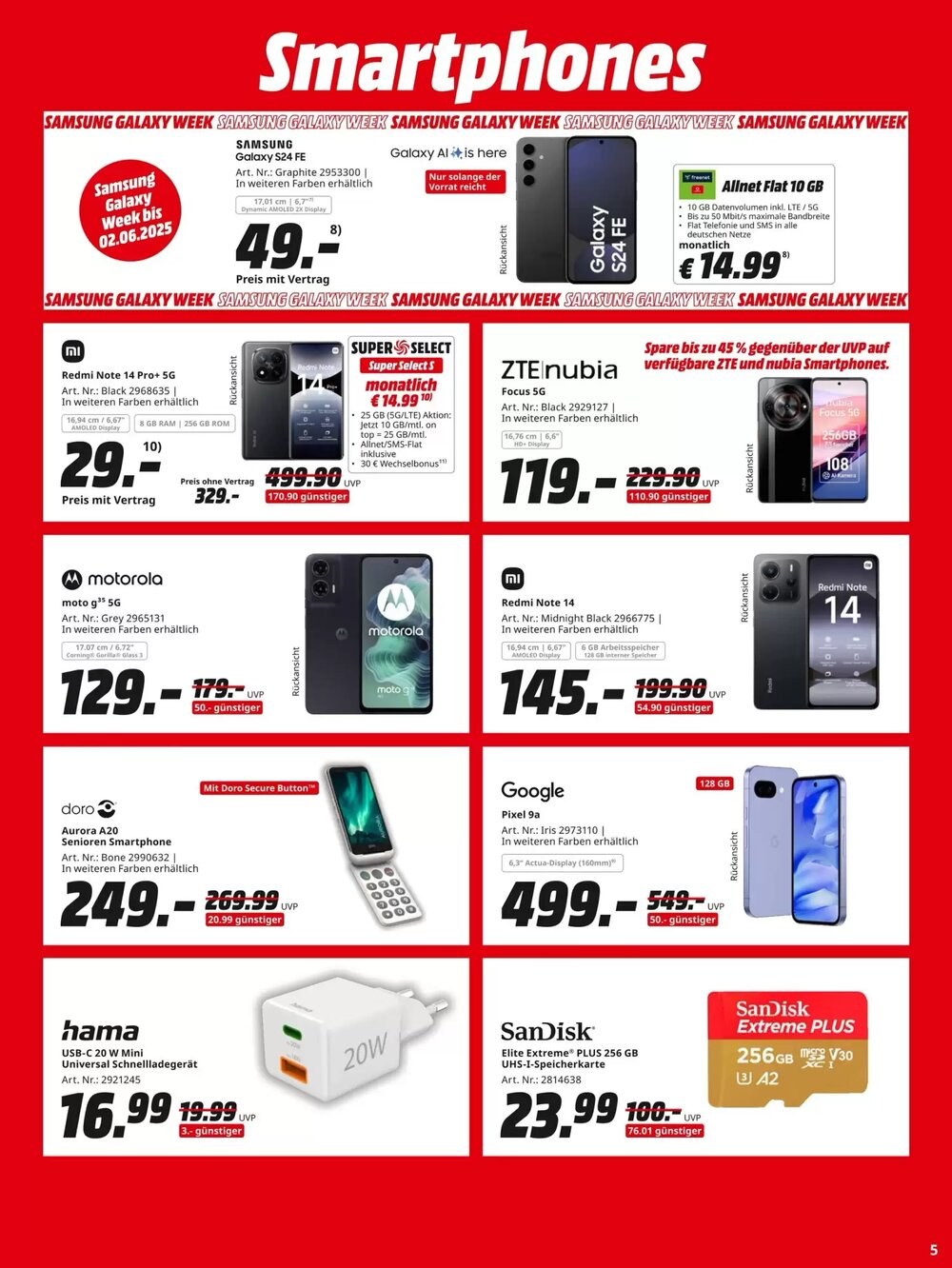 MediaMarkt Prospekt (ab 19.05.2025) zum Blättern - Seite 5