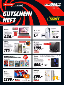 Saturn Prospekt (ab 19.05.2025) zum Blättern