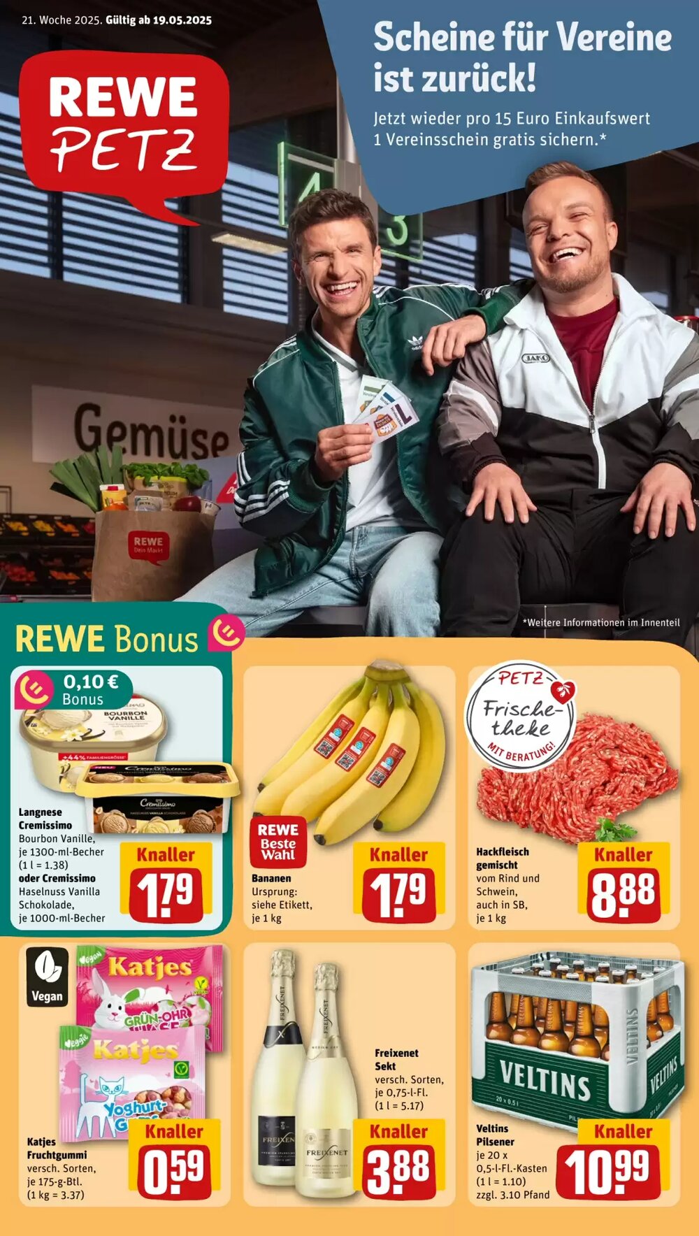 REWE PETZ Prospekt (ab 19.05.2025) zum Blättern - Seite 1
