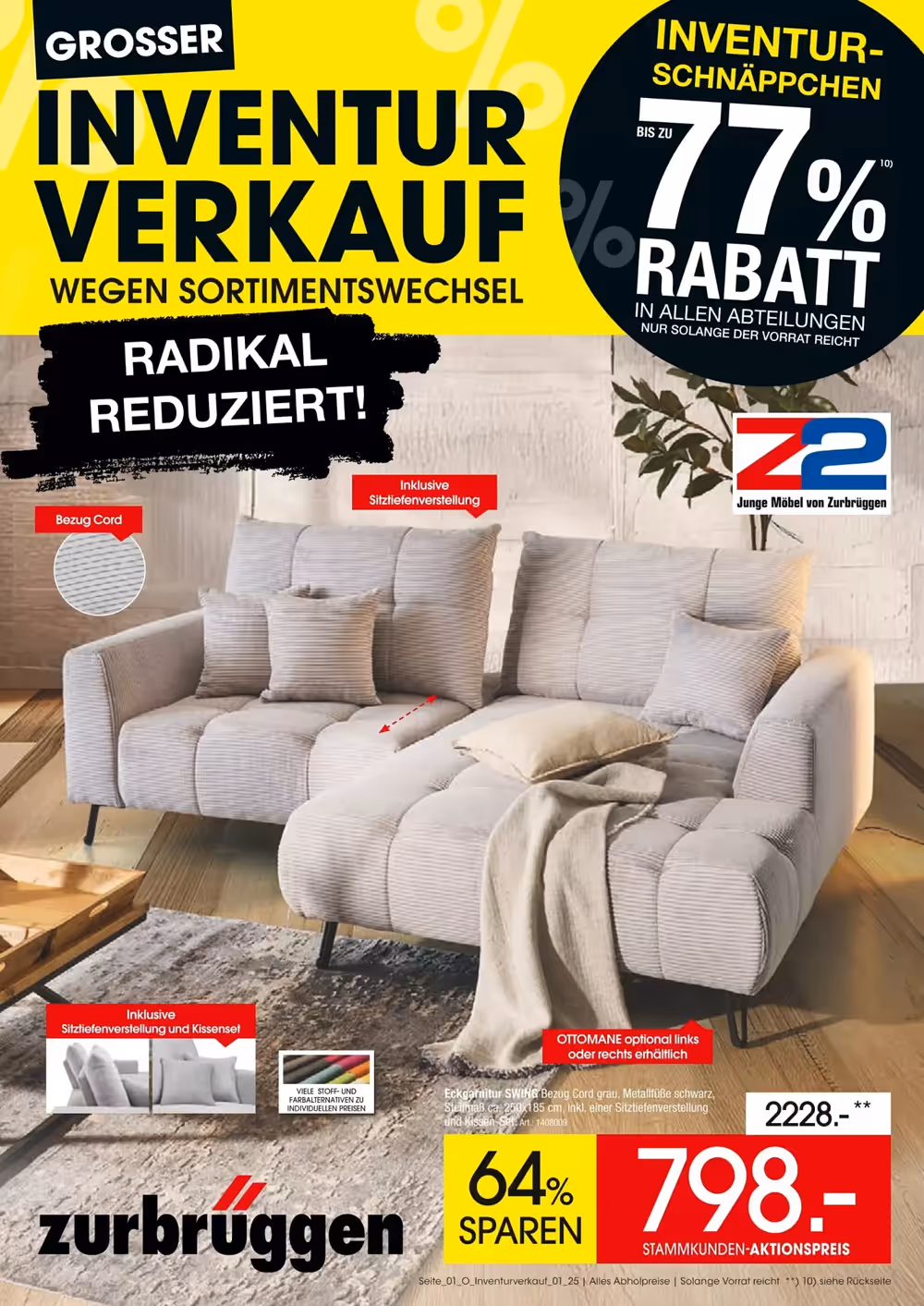 Zurbrüggen Prospekt (ab 19.05.2025) zum Blättern - Seite 1