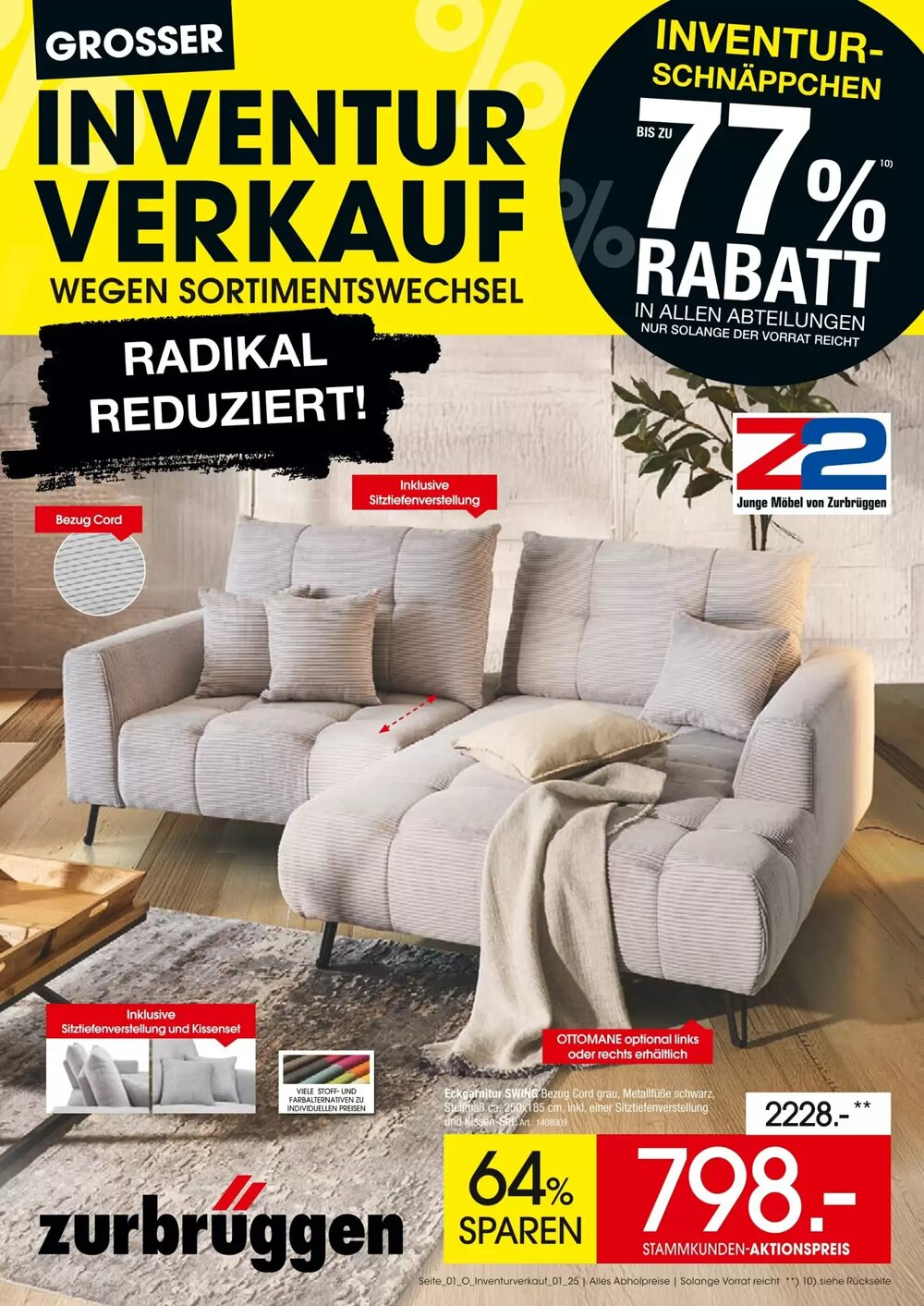 Zurbrüggen Prospekt (ab 19.05.2025) zum Blättern - Seite 1
