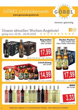Getränke Göbel Prospekt (ab 19.05.2025) zum Blättern