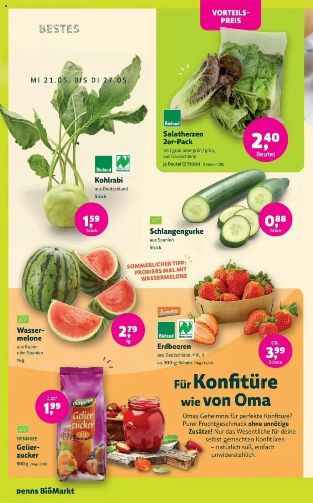 Denns BioMarkt Prospekt (ab 21.05.2025) zum Blättern - Seite 2