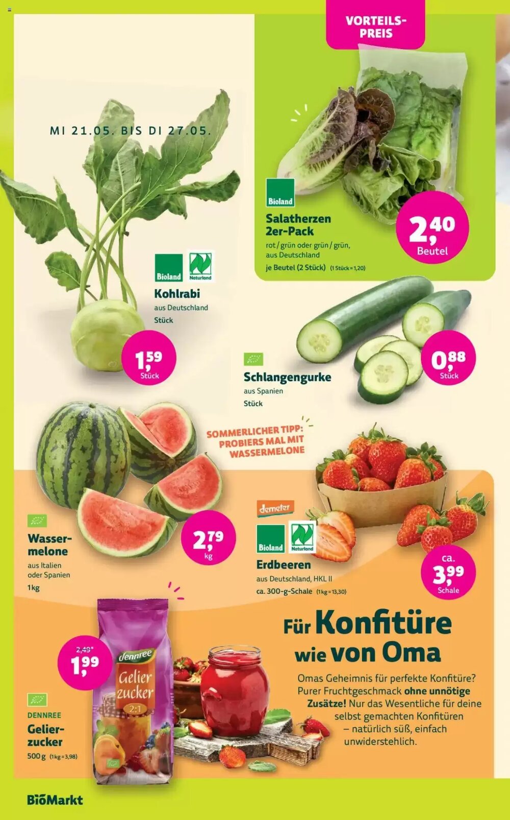 Biomarkt Prospekt (ab 21.05.2025) zum Blättern - Seite 2