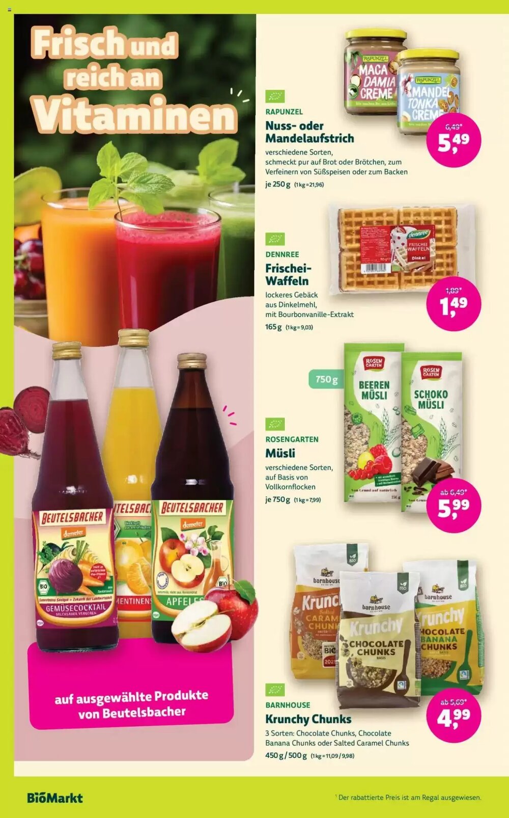 Biomarkt Prospekt (ab 21.05.2025) zum Blättern - Seite 8