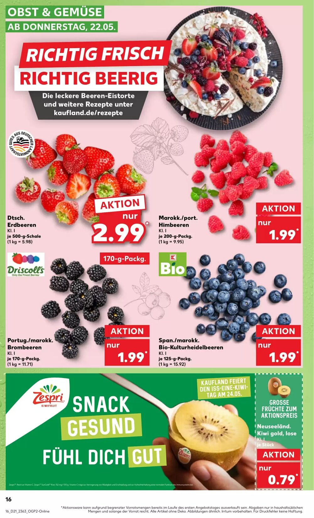 Kaufland Prospekt (ab 21.05.2025) zum Blättern - Seite 17