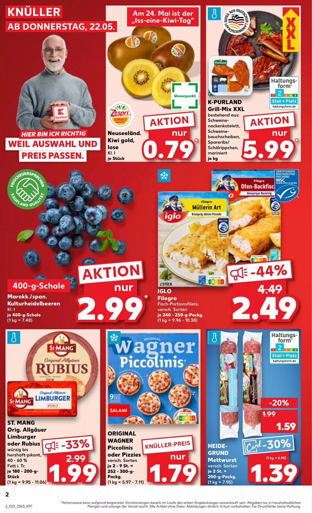 Kaufland Prospekt (ab 21.05.2025) zum Blättern - Seite 2