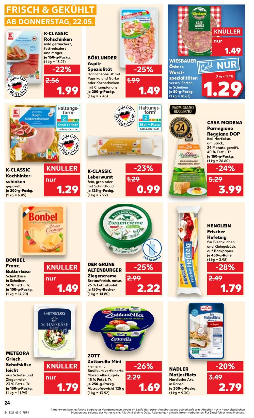 Kaufland Prospekt (ab 21.05.2025) zum Blättern - Seite 25